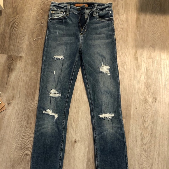 Joe’s high-waisted ripped jeans. - Picture 3 of 3